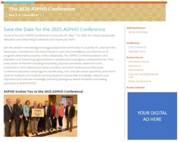 Picture of Conference Website Landing Page Digital Ad