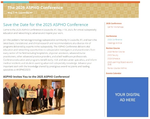 Picture of Conference Website Landing Page Digital Ad